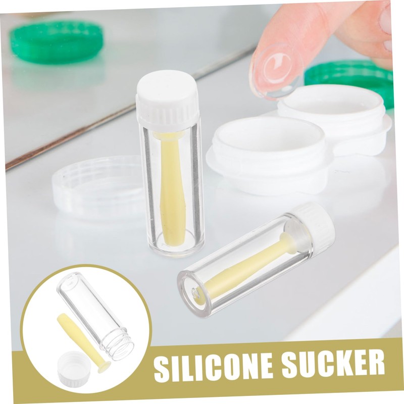 Beavorty Sets Convenient Travel Use Contacts Lens Applicator Small Rgp