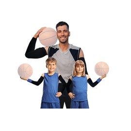 Peabownn Basketball Arm Cover, Arm Sleeve, Women's, Men's, Sports, Arm Cover, Sun Protection, UV Protection, Abrasion Resistant, Compression, Anti-Slip, Black