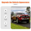 car-attention Carbon Fiber Style Rear View Mirror Outside Cover Cap
