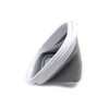 SAMMART Set of 2-2.6L Super Mini Sqare Collapsible Plastic Bucket