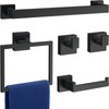 5 Pcs Acero Inoxidable Accesorios para Baño, Juego de Accesorios