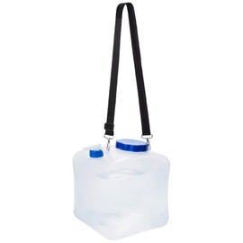 Iris Ohyama NWAT-16L Disaster Preparedness Goods, Water Tank, Shoulder Type, Disaster Preparedness Supplies, Wide Mouth, Gray