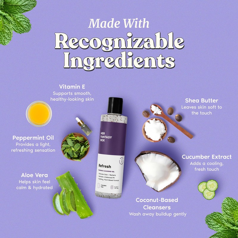 Her Fantasy Box | Refresh pH Balancing Shower Gel -