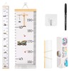 Smlper Growth Chart for Kids,Child Height Chart Ruler for Wall,Wood