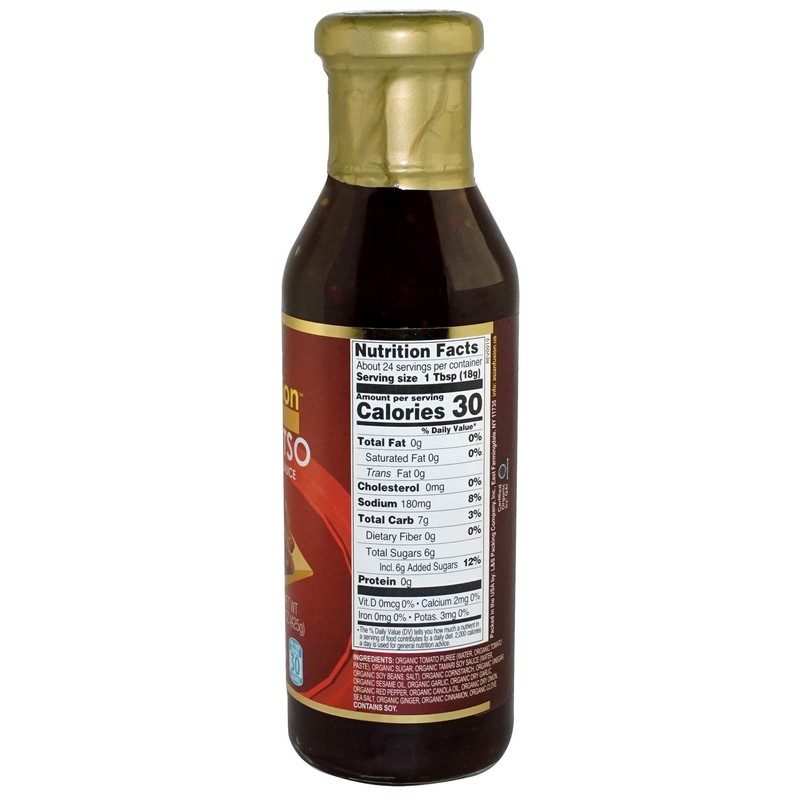Organic Asian Fusion General Tso Sauce, 15 Ounce - Non-GMO,