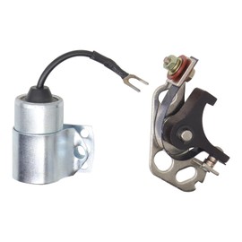 160-1154 312-0069 Generator Ignition Point and Condenser Kit Point and Condenser Set for Onan Generator Replaces Condenser its CK CCK CCKA CCKB MCCK Generator Replacement Parts