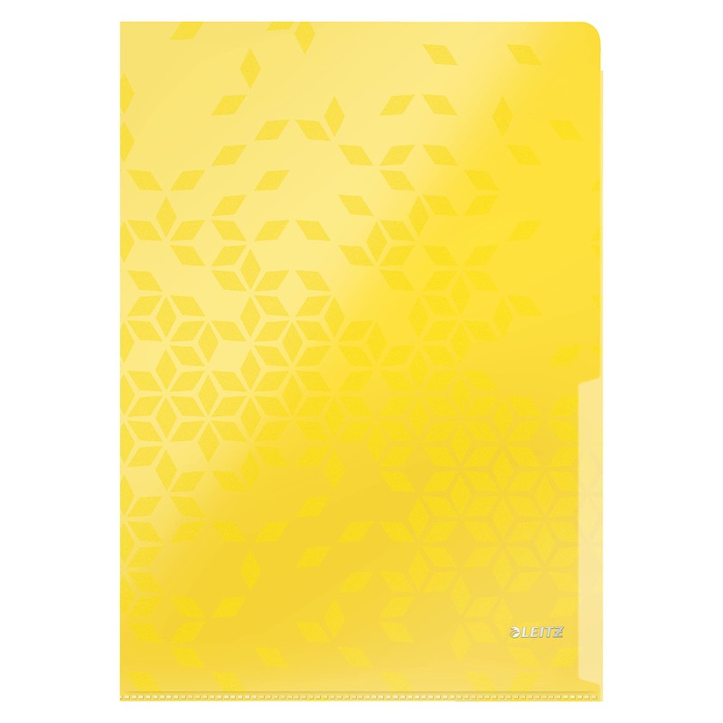 Leitz Wow A4 Folder - Assorted Colours (Pack of 6)