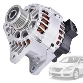 Alternator 12V 110A FIT 2013, 2014, 2015, 2016, 2017, 2018, 2019 Nissan Sentra 1.8L L4 – Replace OE# 23100-3SH2B, AVA0169, 40040136, 11673N, FG12T0396