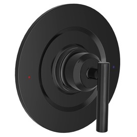 T2901BL Black Shower Handle Replacement for Moen T2901BL Gibson Valve Trim Kit, Only Trim, 2510 Valve Required