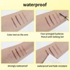 Dual-Ended Eyebrow Pencil & Eyebrow Gel, 2 In 1 Eyebrows