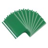 Hamelin A4 Green Polypropylene Project Folders, Pack of 25 -