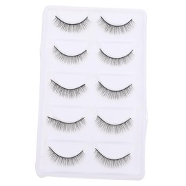 OHPHCALL 5 Pairs Lash Set Fake Eyelashes Natural False Lashes for Makeup