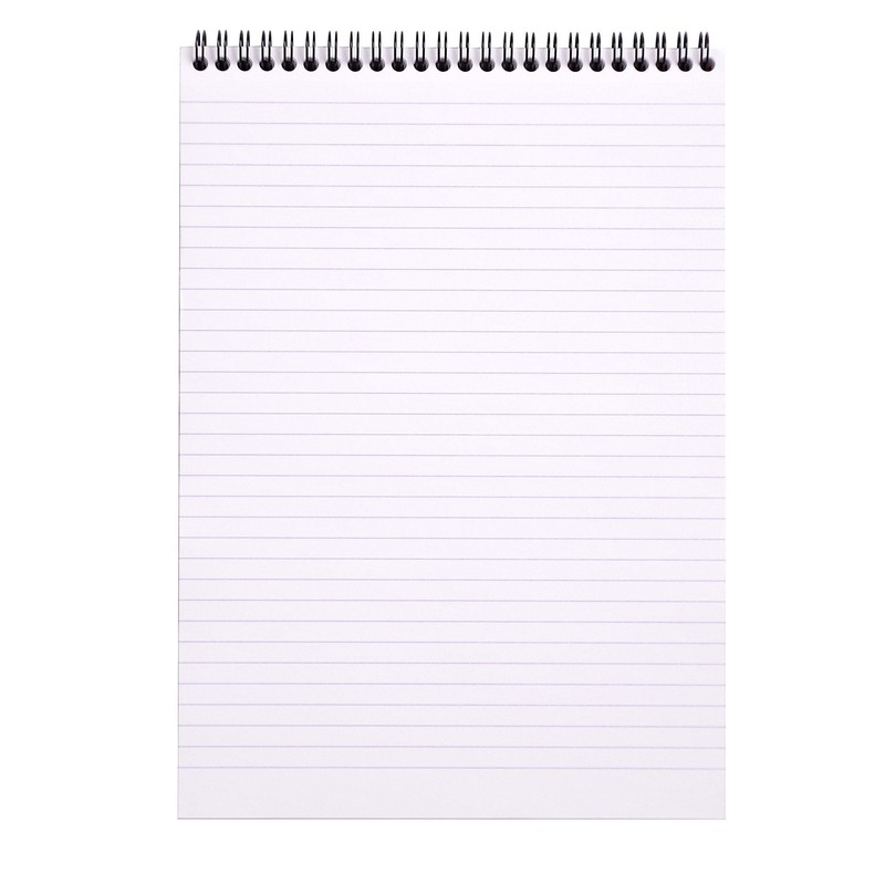 Notizblock A4 Doppel lin 80Bl ora