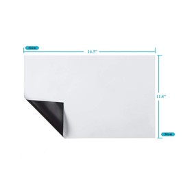 Dry Erase Board for Refrigerator, Bulletin Board, Message Board, Magnetic Memo, Message Board, Handwriting Schedule Management, White Board, Children, Drawing, Writing, Erasable, Freely Cut, Office,