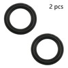 Fielect 2Pcs 3.5inch/90mm Foam Speaker Edge Surround Rings Replacement Kit
