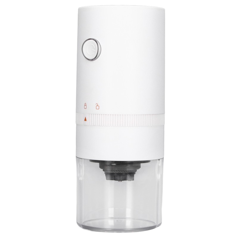 Coffee Bean Grinder Convenient Practical Reliable Durable Curved Design Compact