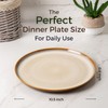 LERATIO Ceramic Dinner Plates Set of 6, 10.5 Inch Reactive