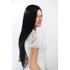 WIG ME UP - 3217-2 Perücke schwarz Mittelscheitel langes glattes