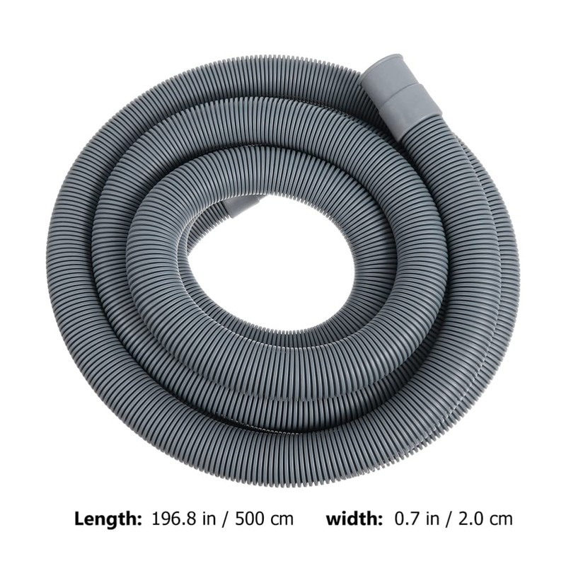 Washer Drain Hose Extension Set 5 Meters Washing Machine Replacement