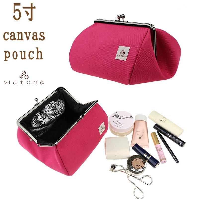 watona Canvas Pouch 5 Dimension Cosmetic Pouch (Wide) W ,