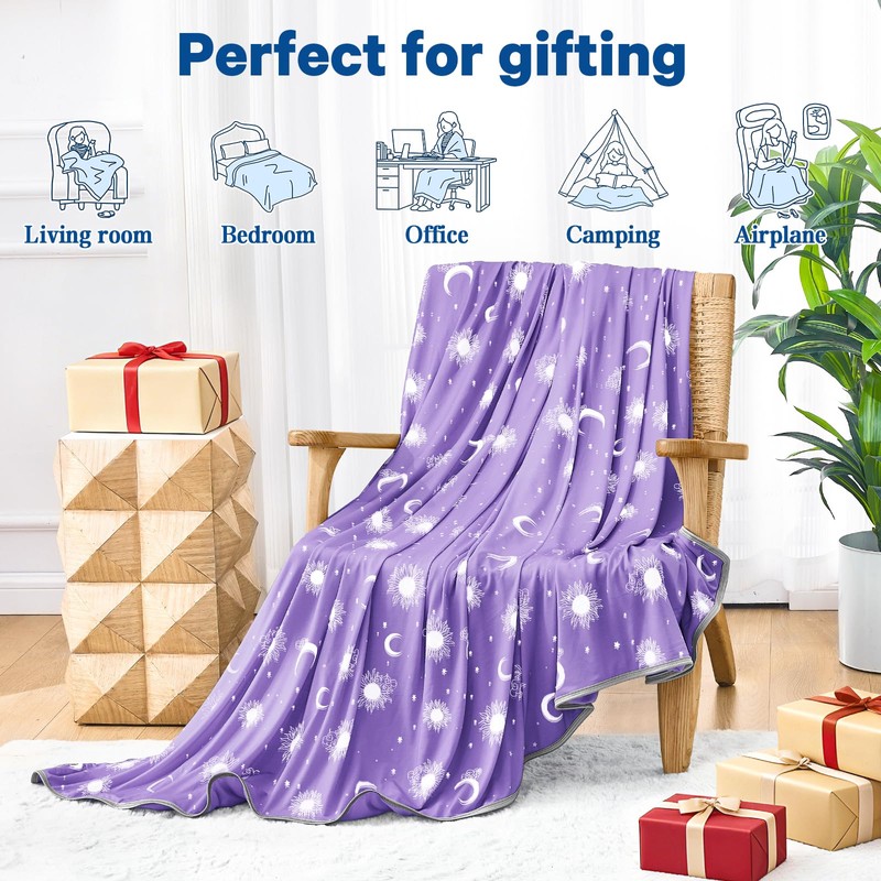 inhand Cooling Blanket Queen Size (90"x90") - Double Sided Cooling