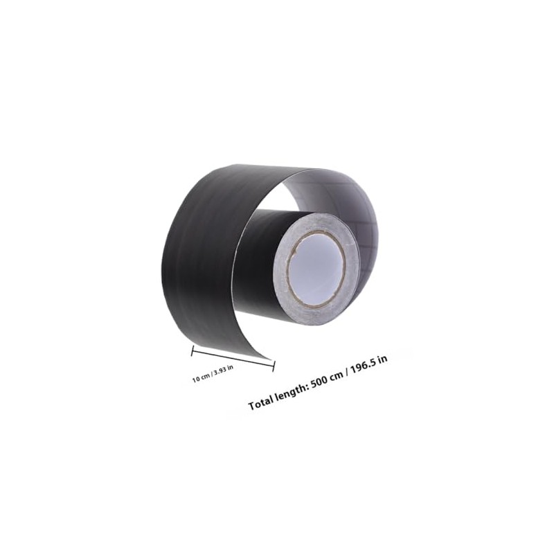 Rodapié de Vinilo Autoadhesivo 5 M X 10 Cm, Moldura