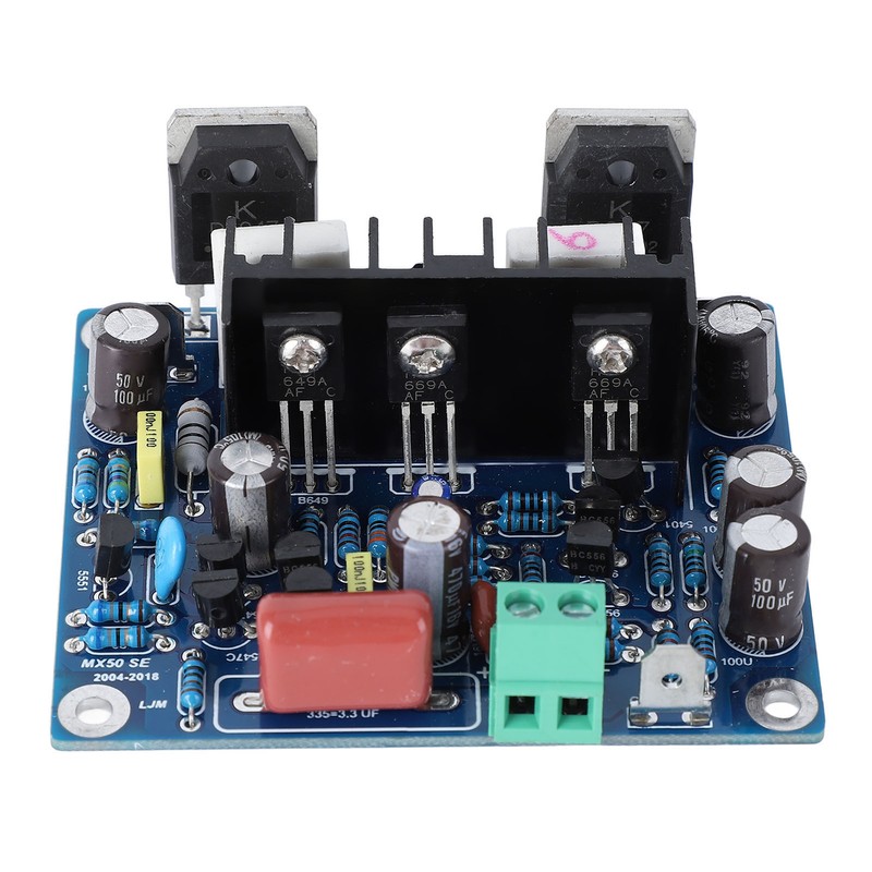 2Pcs MX50 SE Amplifier Board KTB817 Chip 15‑100W 8Ω High