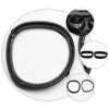 TEHAUX 2Pcs VR Glasses Frame Scratch Rings for Rift Comfortable