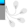 TENS 20PCS Electrode Pads Electrode Pulse Massager Large Snap Replacement