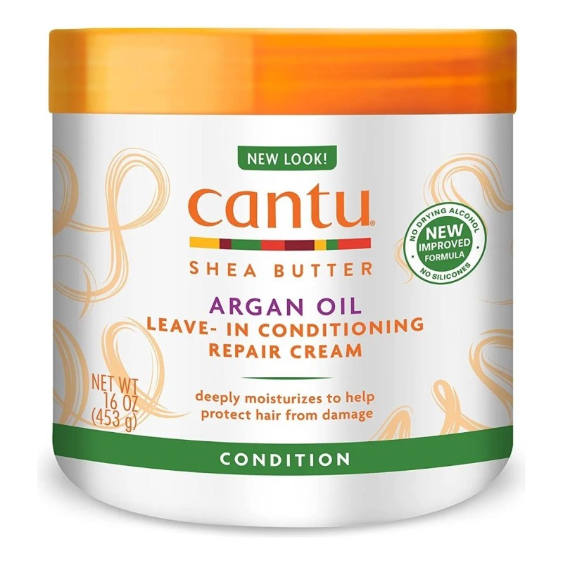 Crema Reparadora Cantu Aceite De Argan Oil Leave-in 453 G