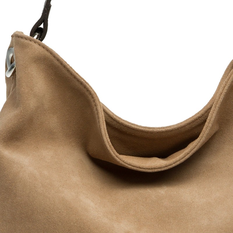 CASPAR TL580 Quality Suede Shoulder Grab Handbag