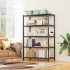 M MZG 1750 lbs Steel Storage Shelving 5-Tier Utility Shelving