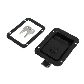 TKSE Trailer Paddle Door Latch, Stylish Rugged Reliable RV Handle Toolbox Latch with Keys For RVs Trucks Campers