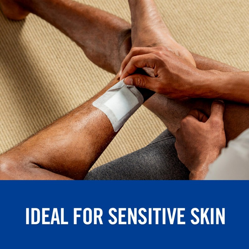 Nexcare Strong Hold Pain-Free Removal Adhesive Pads, 3 x 4