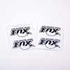 4PCS PVC Fox Shock Absorber Sticker Decal for 1/7 Traxxas