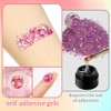 AYBUY 6PCS Body Glitter Gel, 18ml Chunky Face Glitter Gel