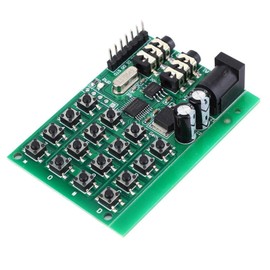 AE11A04 DTMF Generator Module 5~24VDC Audio Generator Board Dual Encode Transmitter for Dialing Keyboard