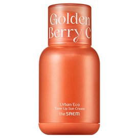 The Saem Urban Eco Golden Berry Sea Tone-Up Sun Cream SPF50+ PA++++, 50ml, 1 unit / 더샘 어반 에코 골든 베리 씨 톤업 선 크림 SPF50+ PA++++, 50ml, 1개