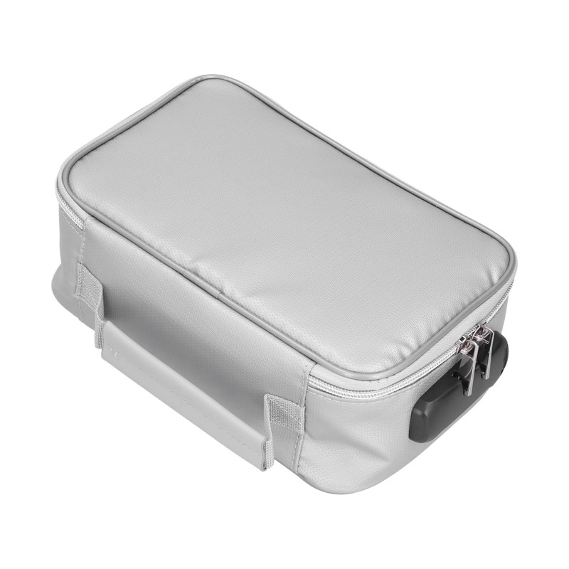 Certificate Storage Bag with Lock Waterproof Fireproof Document Bag File