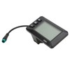 Electric Bicycle LCD Display, Plastic 5 Pin Waterproof Interface 36V