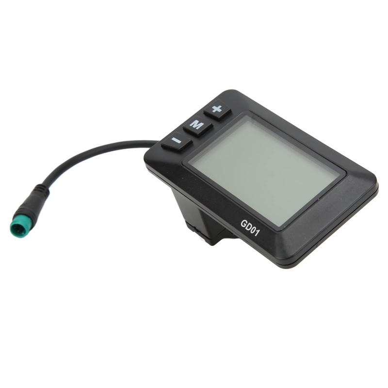 Electric Bicycle LCD Display, Plastic 5 Pin Waterproof Interface 36V