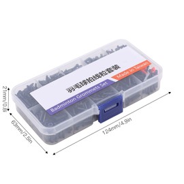 Powerti Badminton Eyelets Kit Racket Eyelets Bucket String Protector Stringing Tools for Easy Repair