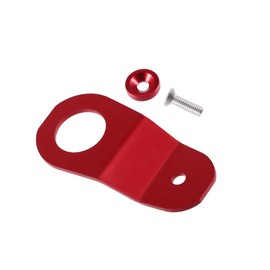 HEROFFIX Engine Water Tank Radiator Bracket Radiator Stay Mount Bracket and Washer Kit for Honda Civic 1996-2000 Aluminum Alloy Red 1 Set Replace Parts