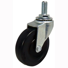 Nanshin SEL-75RL (M12XP1.75) General Caster Screw-in Specifications Flexible φ75 Rubber Car Theory