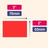 1000 Pack, Coloured Stickers Sticky Labels, 7.5 x 5 cm