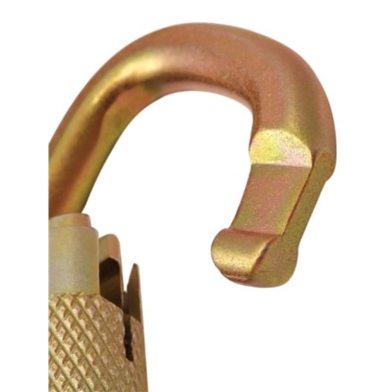 ISC Offset Oval Carabiner Twist Lock Steel Tree Care Arborist