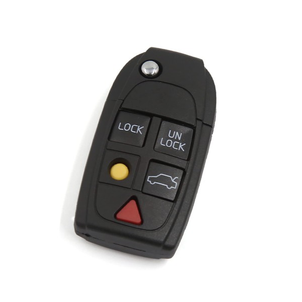 ACROPIX 5 Buttons Keyless Entry Remote Fob Cover for Car