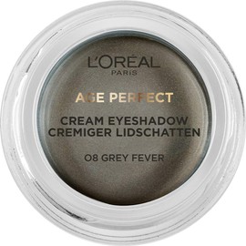 L'Oréal Paris Age Perfect Creamy Eye Shadow 08 Fever Grey Creamy Texture High Coverage Pack of 3 x 4 g