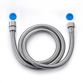 Shower Hose, Pressure Chromed Stainless Steel Replacement for Handheld Shower Heads and Bidet Sprayer Hose