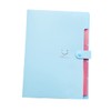 OHPHCALL Cute Expanding Folders Plastic File Folders for Office School